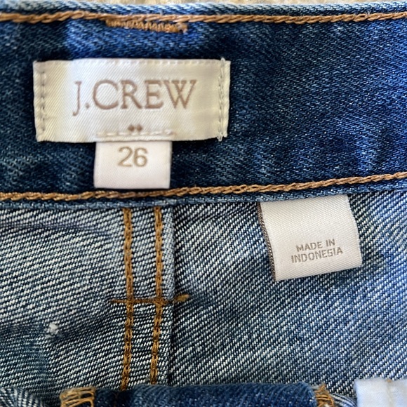 JCrew Distressed Jean Shorts - Size 26 - Picture 3 of 3
